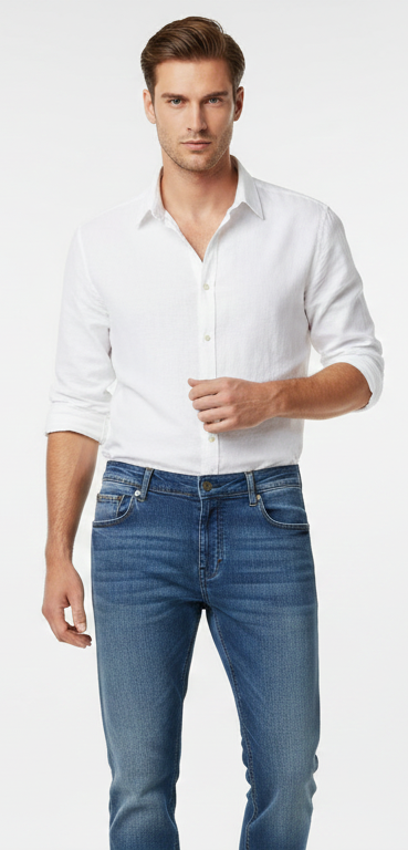 DG Classic Slim Fit Denim Jeans – Men